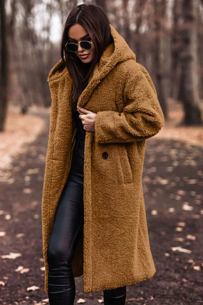 W&W Mode - Warme Plüschjacke