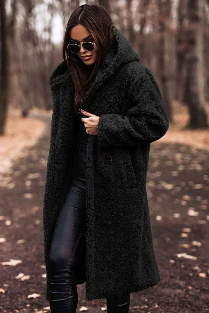 W&W Mode - Warme Plüschjacke