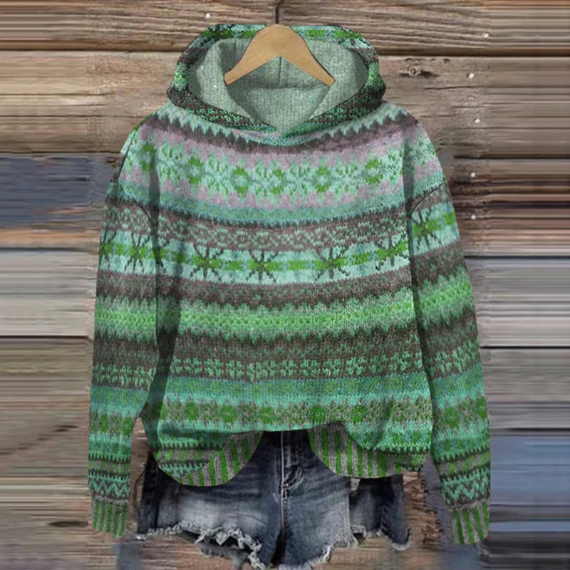 W&W Mode | Weinlese Fair Isle Hoody
