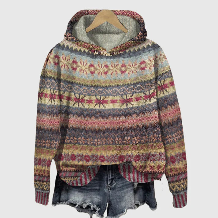 W&W Mode | Weinlese Fair Isle Hoody