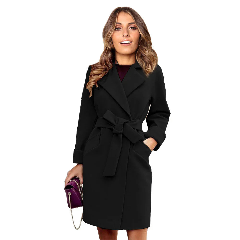 WOLFF | Eleganter Winter-Trenchcoat für Frauen