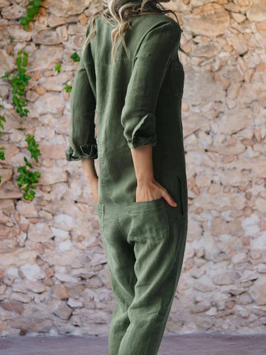 WW | Eleganter Jumpsuit aus Baumwolle
