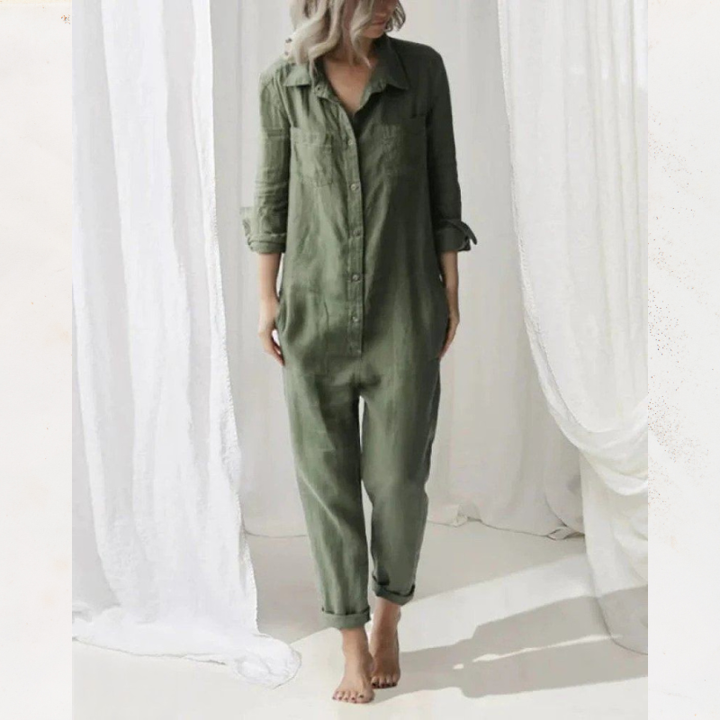 WW | Eleganter Jumpsuit aus Baumwolle