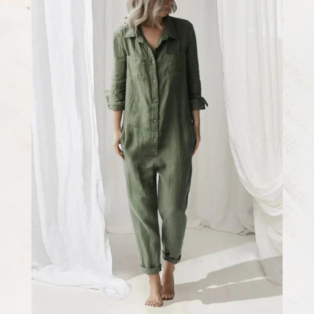 WW | Eleganter Jumpsuit aus Baumwolle
