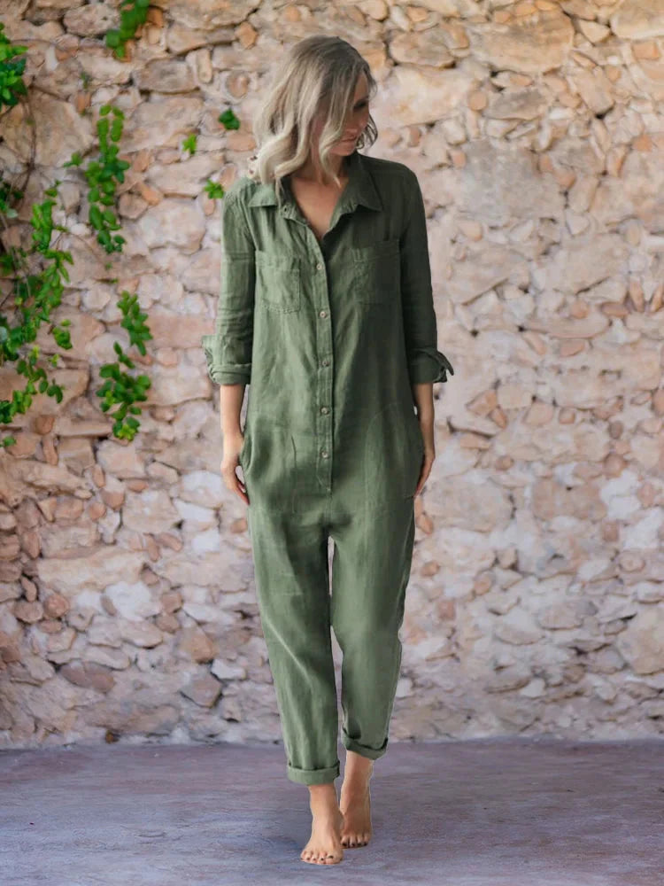 WW | Eleganter Jumpsuit aus Baumwolle