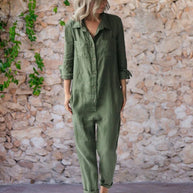 WW | Eleganter Jumpsuit aus Baumwolle
