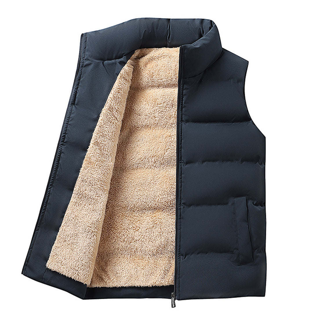 W&W Mode - Warm gefütterte Fleece-Weste