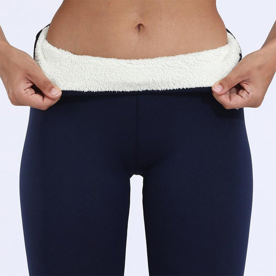 WW | Damen Fleece Leggings Für DEN WINTER