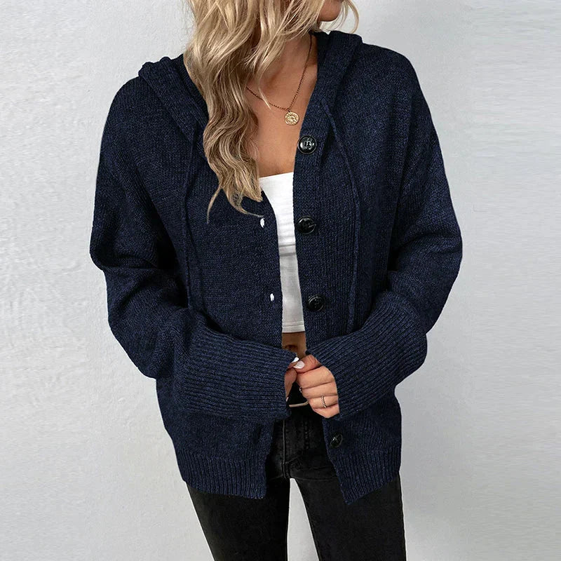 W&W Mode | Bequemer Hooded Cardigan