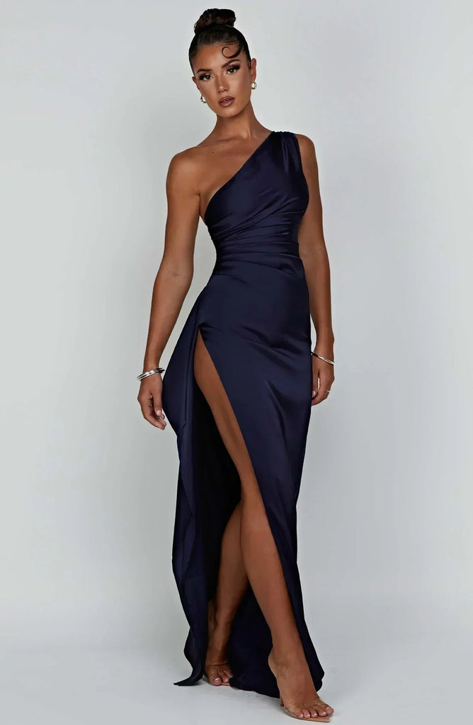 WW | Elegantes One Shoulder Kleid Für Stilbewusste Frauen