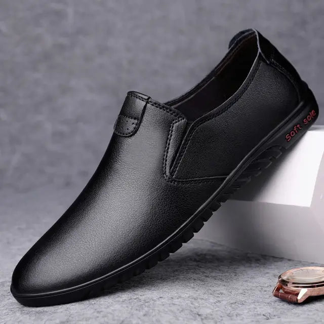 W&W Mode | Klassische Leder-Loafer