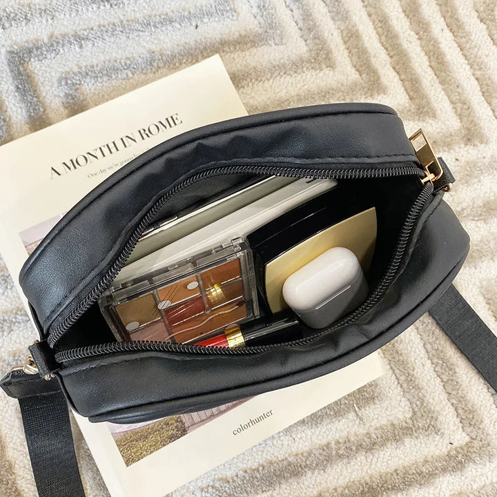 W&W Mode – Kleine Umhängetasche aus Leder für Damen