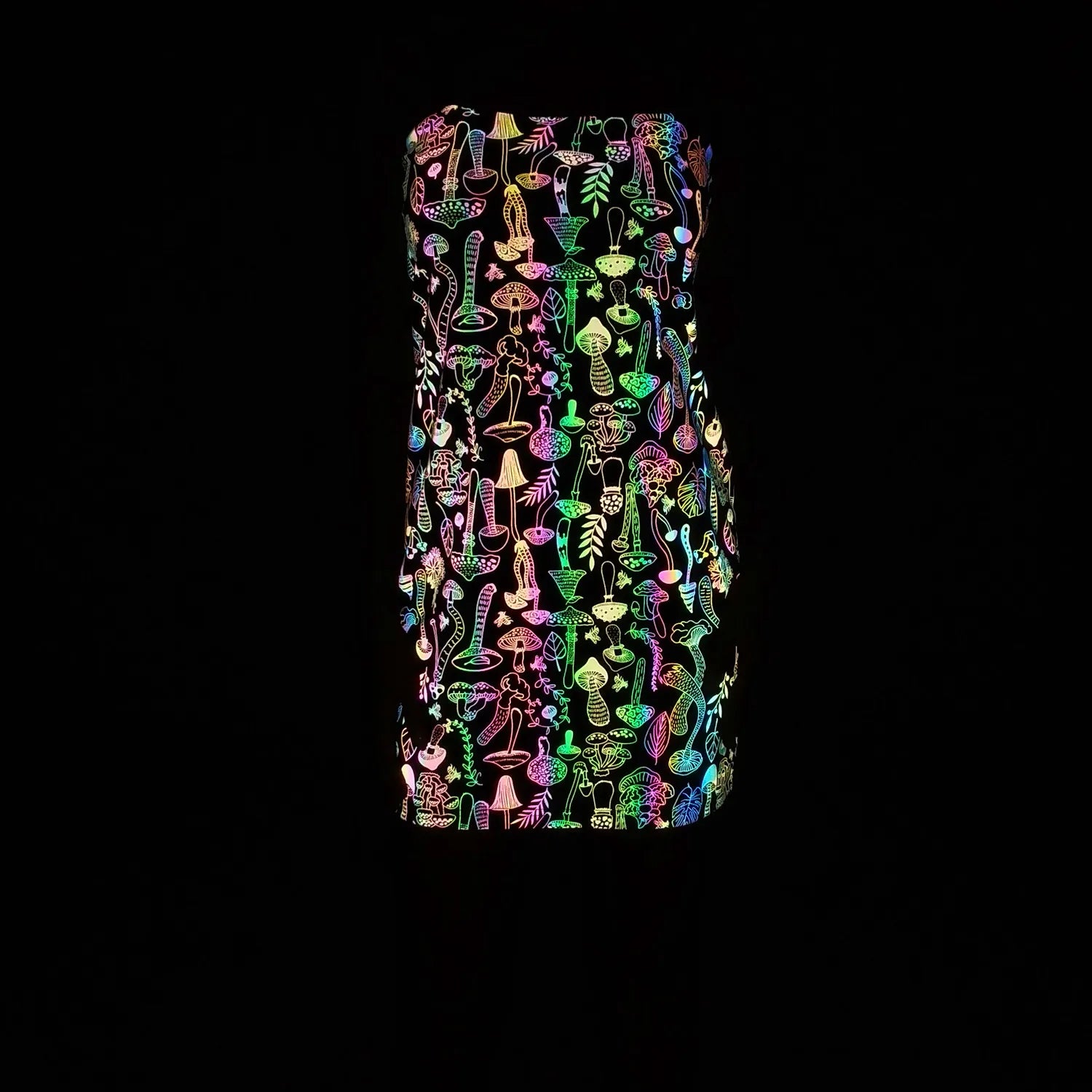 WW | Leuchtendes Partykleid mit Glow-in-the-Dark-Effekt