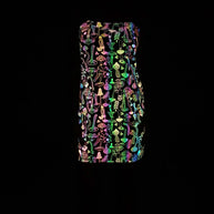 WW | Leuchtendes Partykleid mit Glow-in-the-Dark-Effekt
