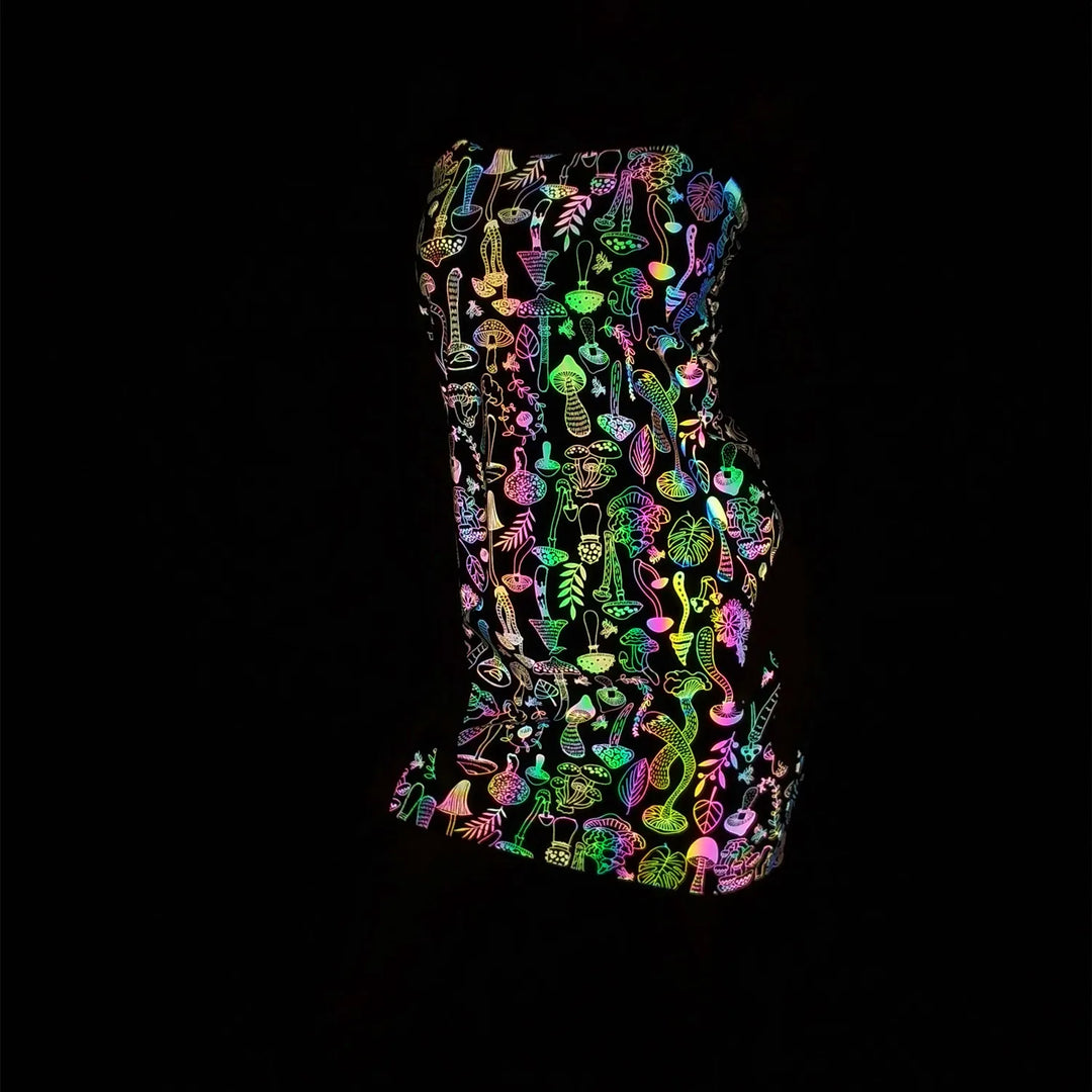 W&W Mode | Leuchtendes Partykleid mit Glow-in-the-Dark-Effekt