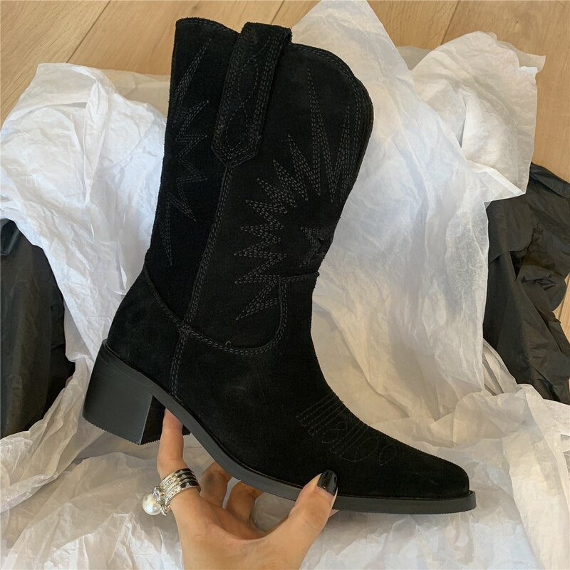 W&W Mode | Lässige Cowboy Boots