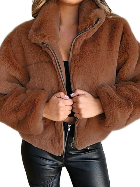 WW Plüschjacke