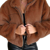 WW Plüschjacke