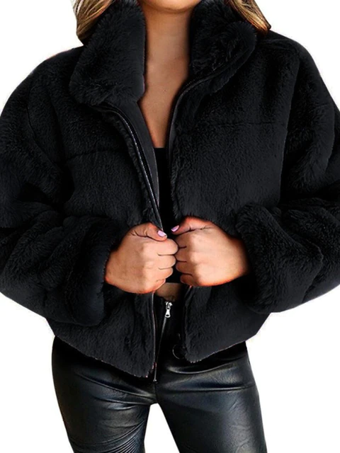 W&W Mode Plüschjacke