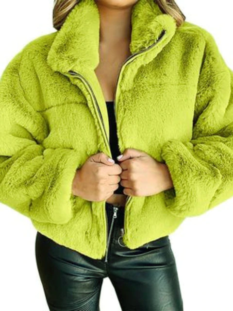 WW Plüschjacke