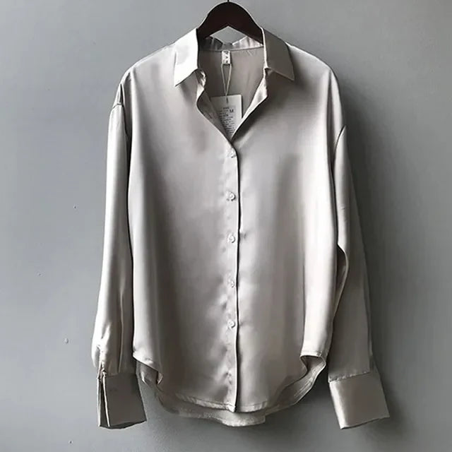 WW | Lässige Satin Bluse