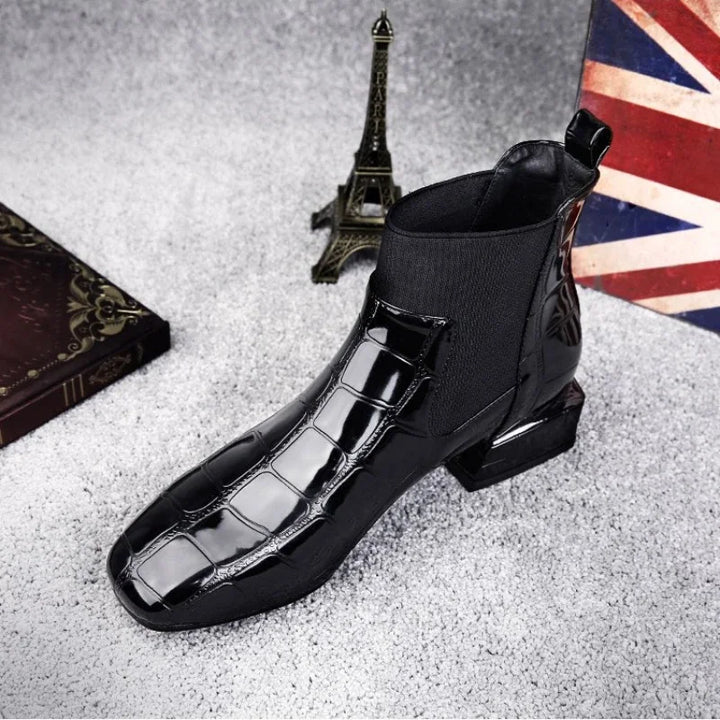 W&W Mode - Hochwertige Lederstiefel