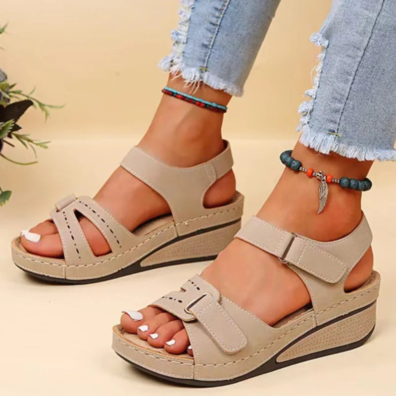 W&W Mode | Offene Zehen Orthopädische Sandalen