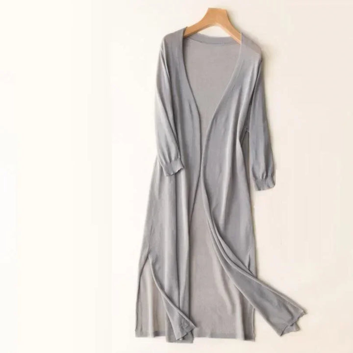 W&W Mode - Leichter langer Cardigan