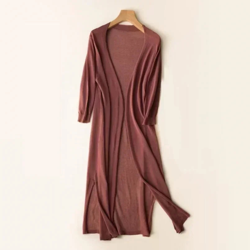 W&W - Leichter langer Cardigan
