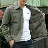 WW | Denimjacke mit Teddyfutter für Herren