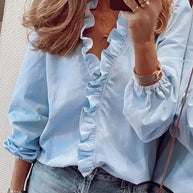 WW | Sommerliches Rüschenshirt