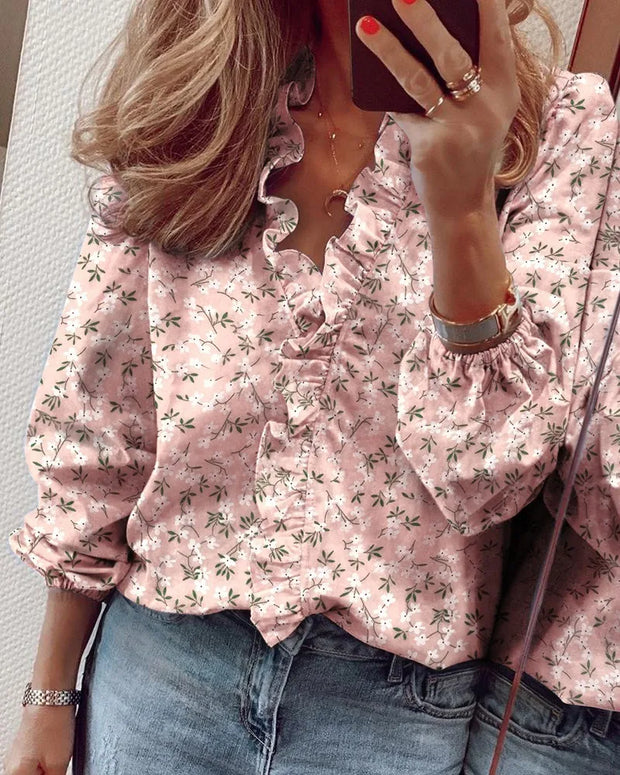 WW | Sommerliches Rüschenshirt
