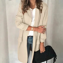 WW | Elegante Kragen Lang Weste