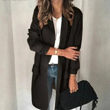 WW | Elegante Kragen Lang Weste