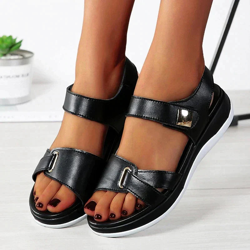 WW | Zwei Riemen Sandale Für Damen