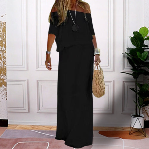 W&W Mode | Schulterfreies Sommerkleid für Damen