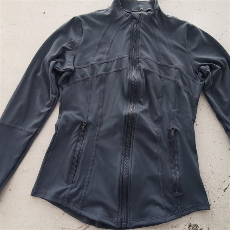 Damen Funktionsjacke mit hohem Kragen und innovativem Reißverschluss WW