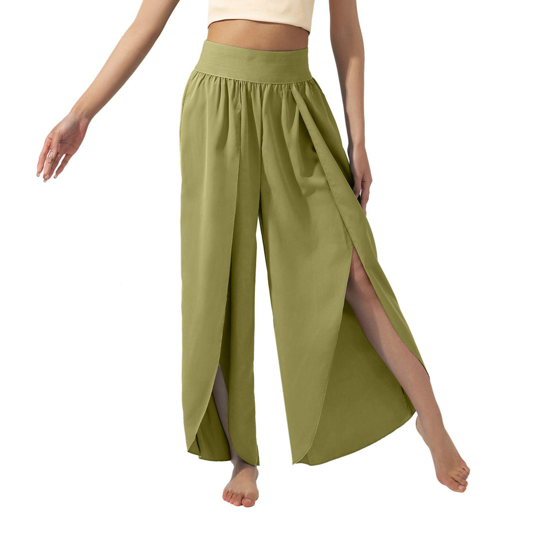Damen luftige Culotte mit Seitenschlitzen W&W Mode