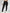 Damen enganliegende Rippleggings aus atmungsaktivem Stretchmaterial WW
