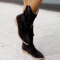 WW | Damen Stiefel aus Wildleder