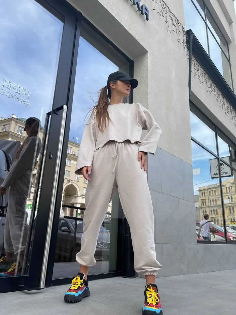 Damen bequemer und stylischer Freizeitanzug WW