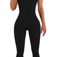 Damen Sportlicher Bodycon-Jumpsuit WW