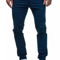 Herren maßgeschneiderte Slim-Fit Chino-Hosen WW