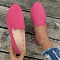 Damen bequeme Slipper im eleganten Design mit weicher Oberflächenstruktur WW