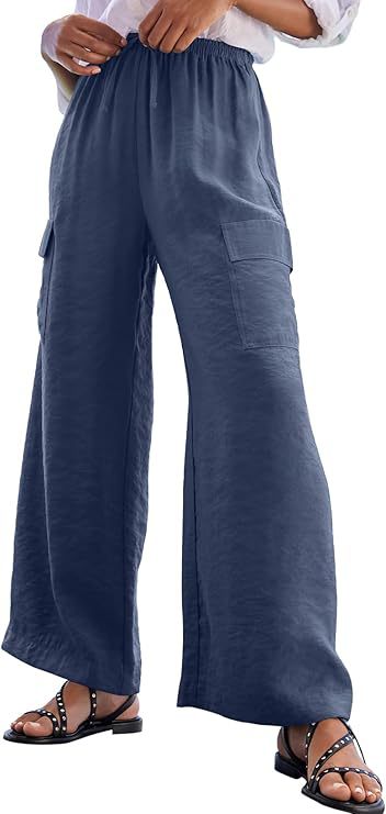 Damen Cargo-Hose aus leichtem Jersey WW
