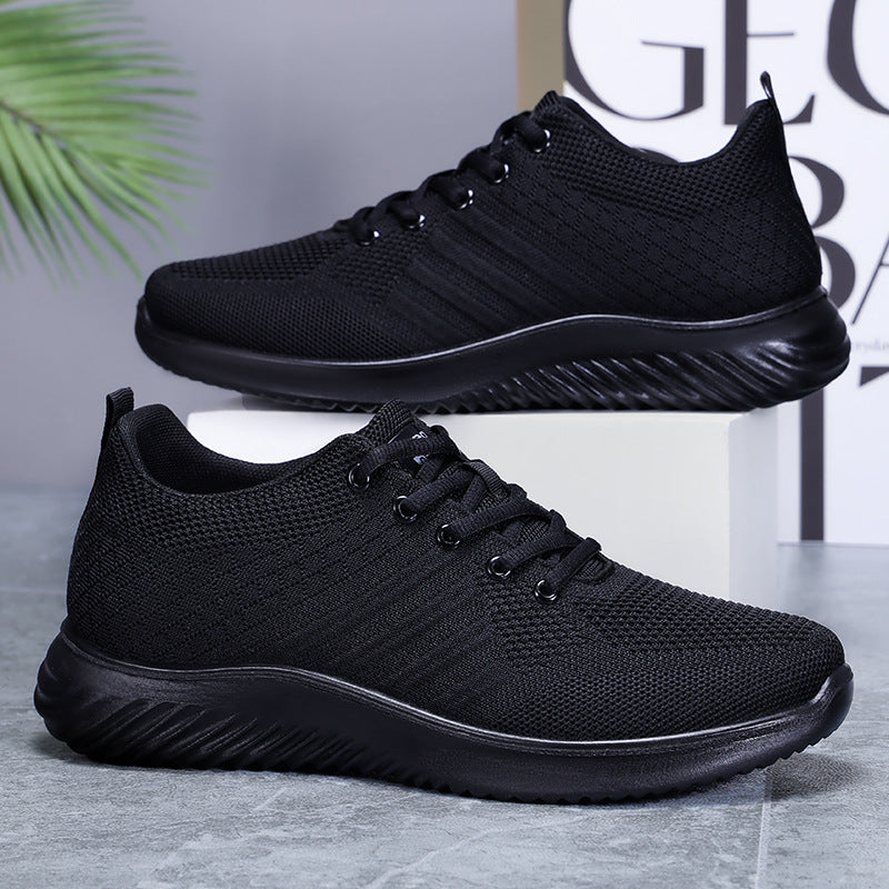 Damen Sportliche Sneakers mit atmungsaktivem Obermaterial und flexibler Laufsohle WW