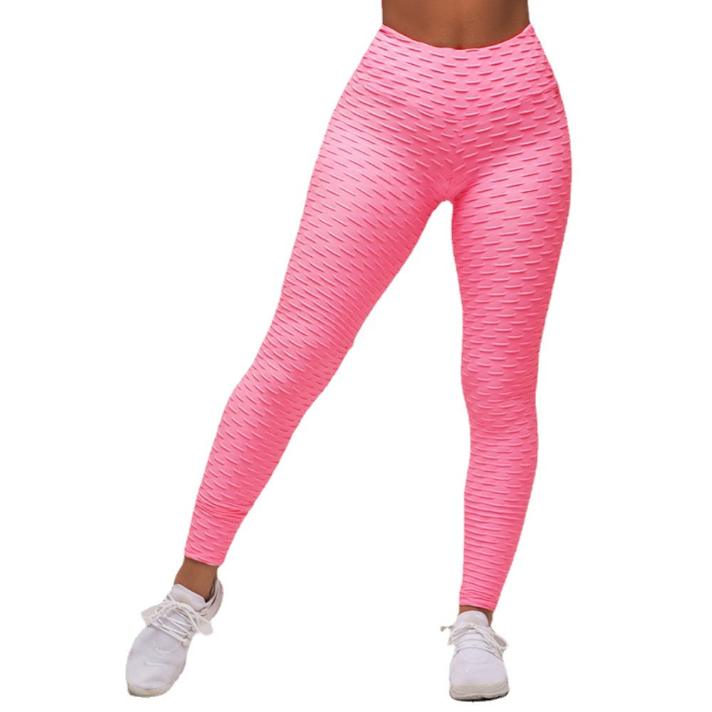 Damen Sportliche Leggings mit strukturierter Oberfläche WW