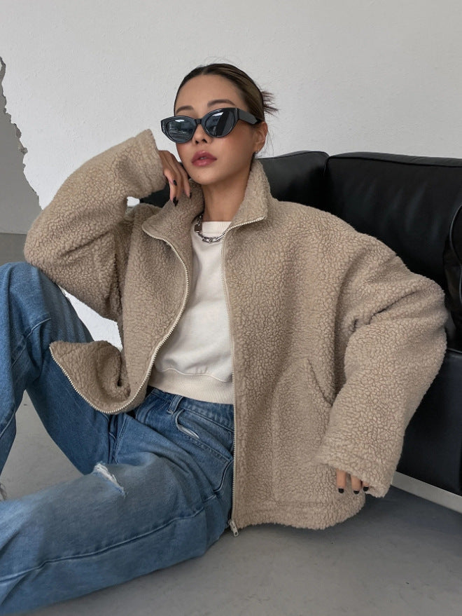 W&W Mode - Lammwolljacke für Damen