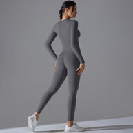 Damen Sport-Set mit langem Ärmel und Leggings WW