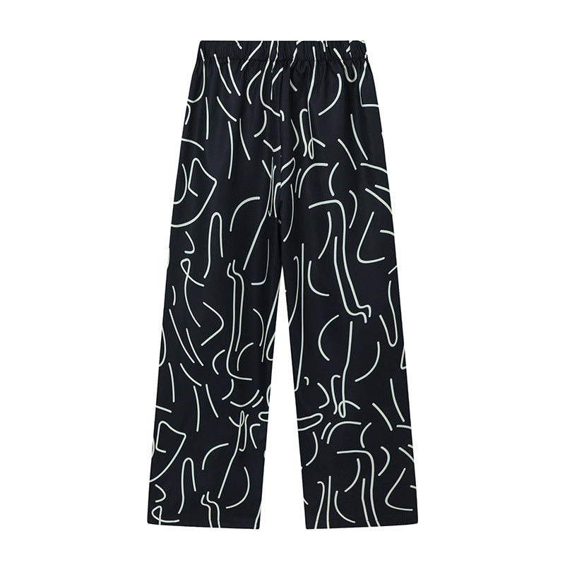 Damen Bequemer Jumpsuit mit modernem Grafikdesign WW